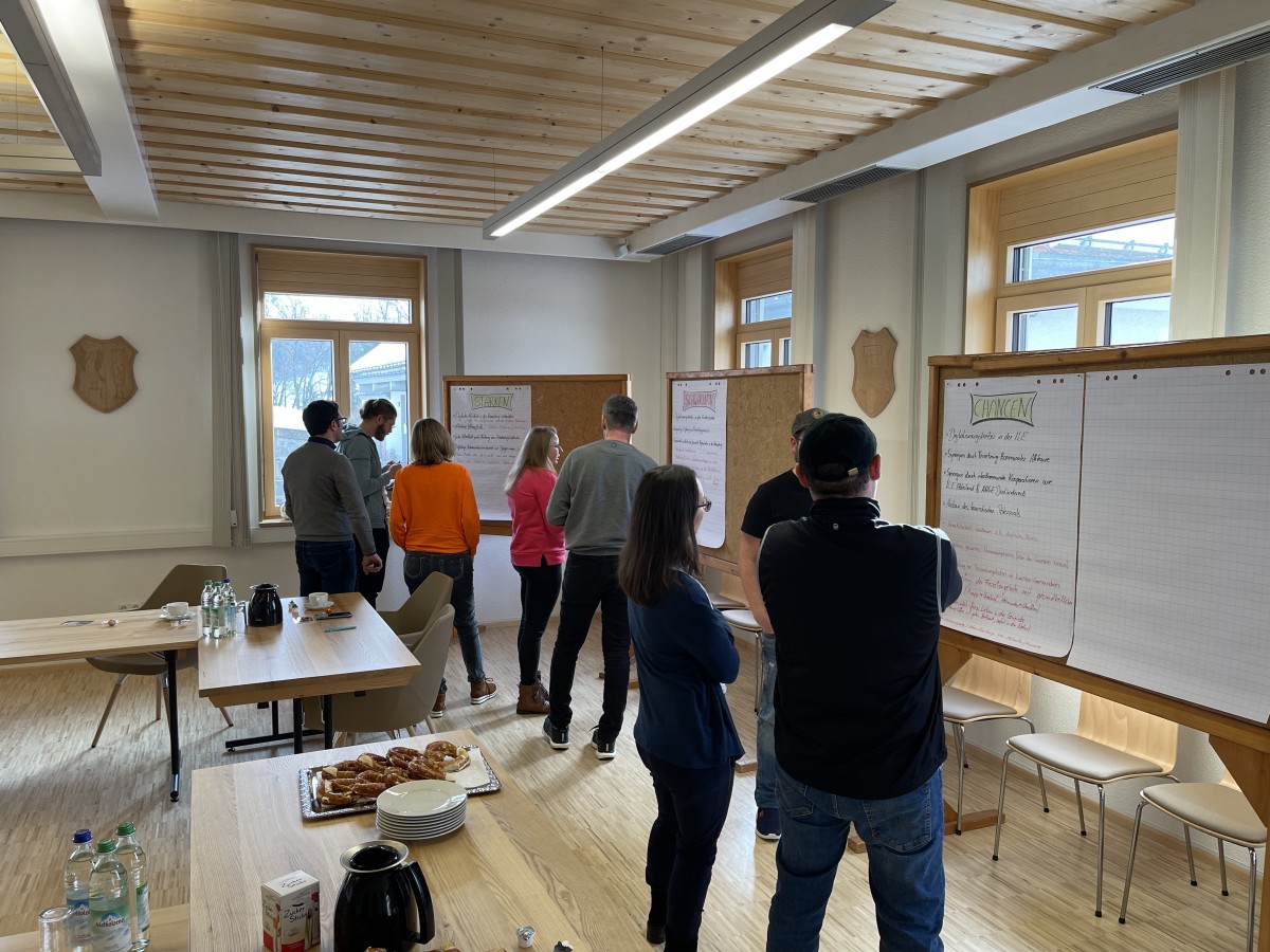 Visions-Workshop in der Gemeinde Neureichenau